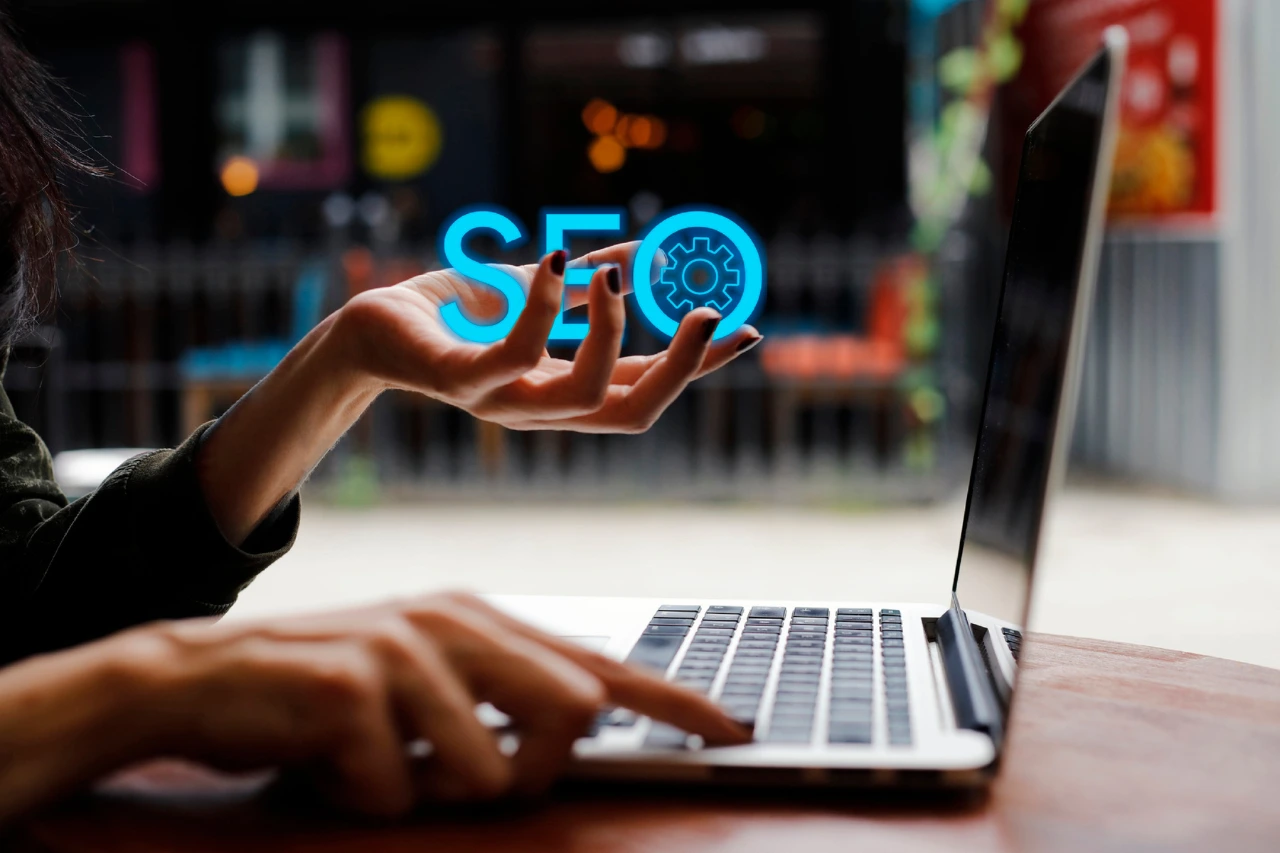 Banner page of SEO service page