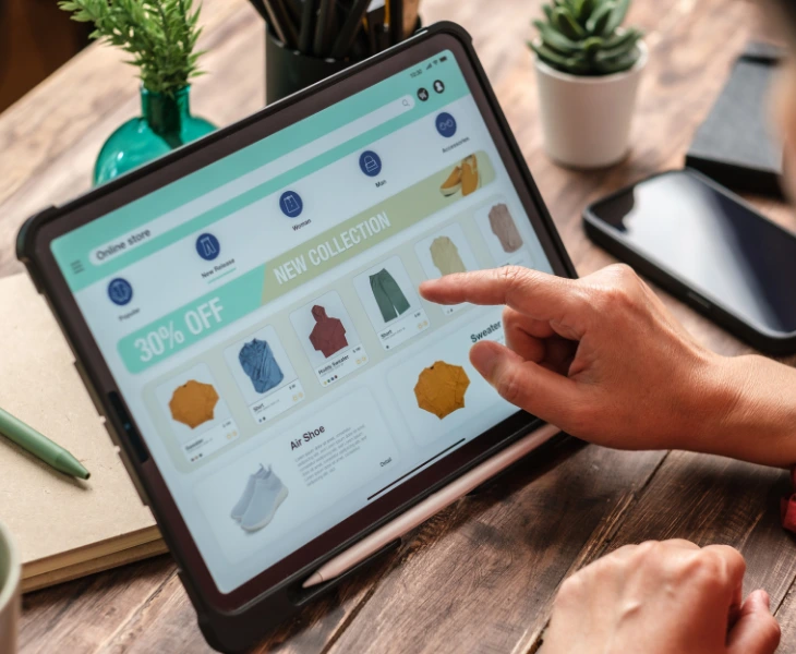 Online store homepage with product grid and add to cart by Onex Global Hub